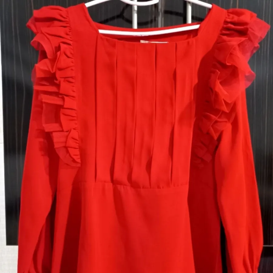 شومیز قرمز مخصوص شب یلدا