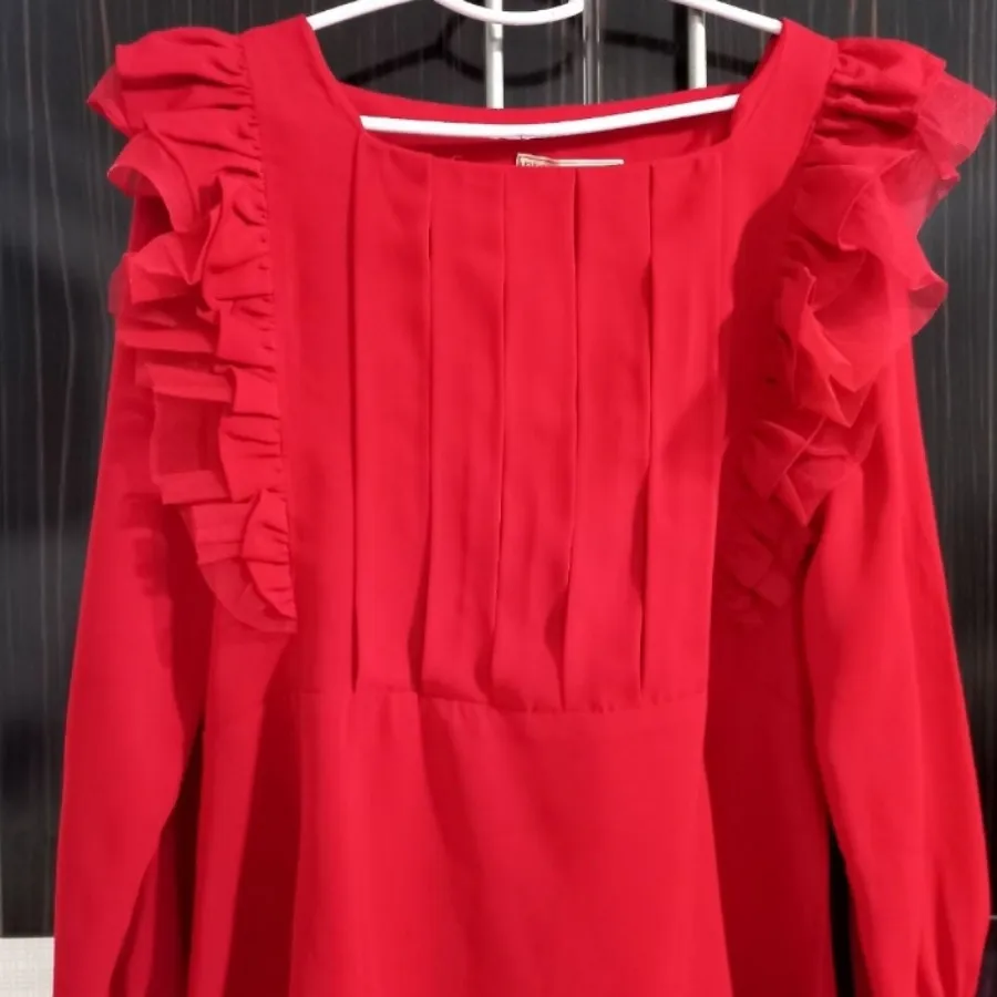 شومیز قرمز مخصوص شب یلدا