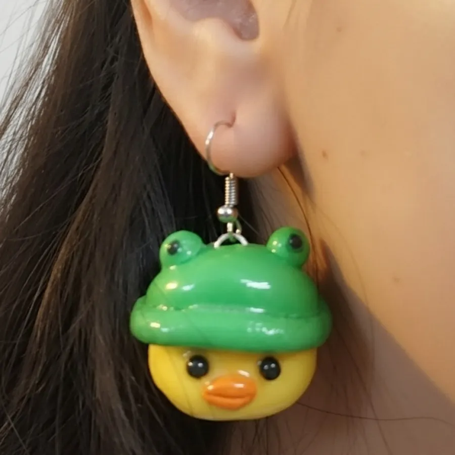 گوشواره جوجه قورباغه ای