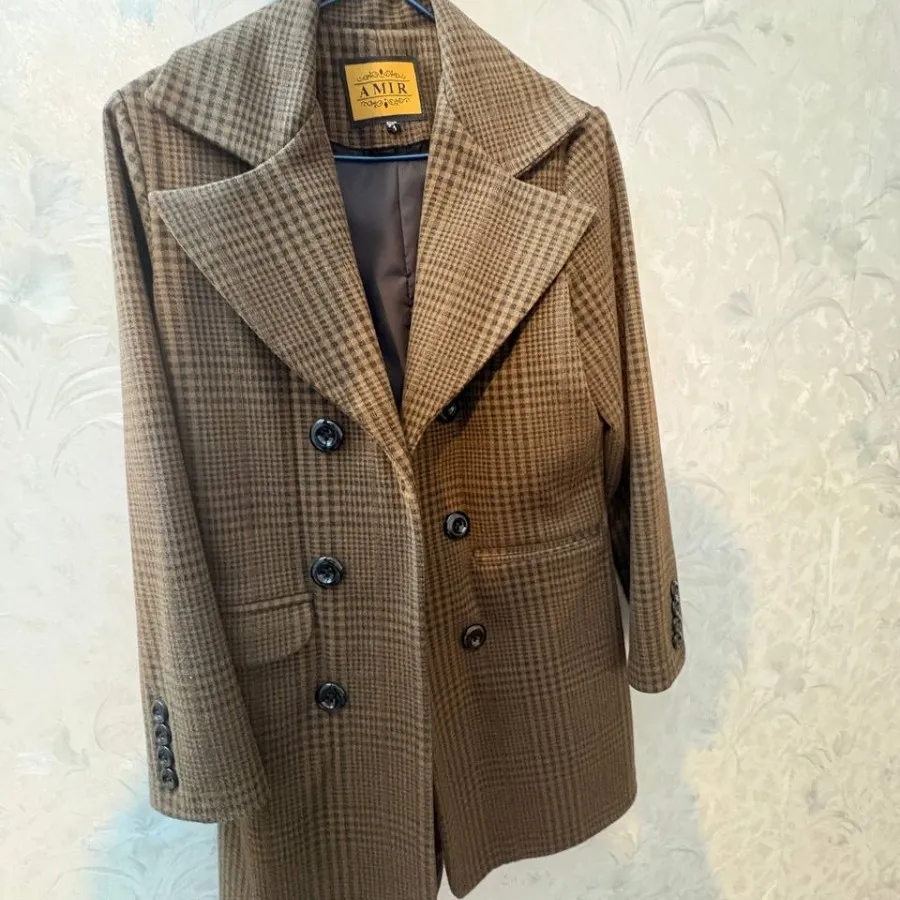 کت پاییزه قهوه ای