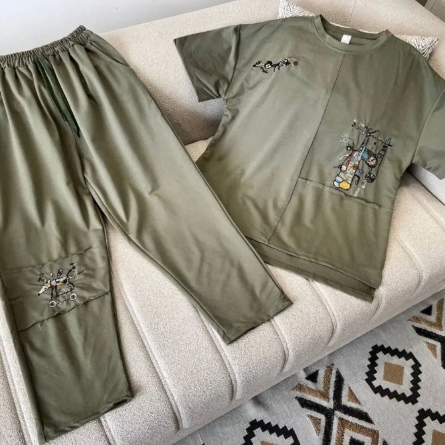 تونیک وشلوار دون کرک