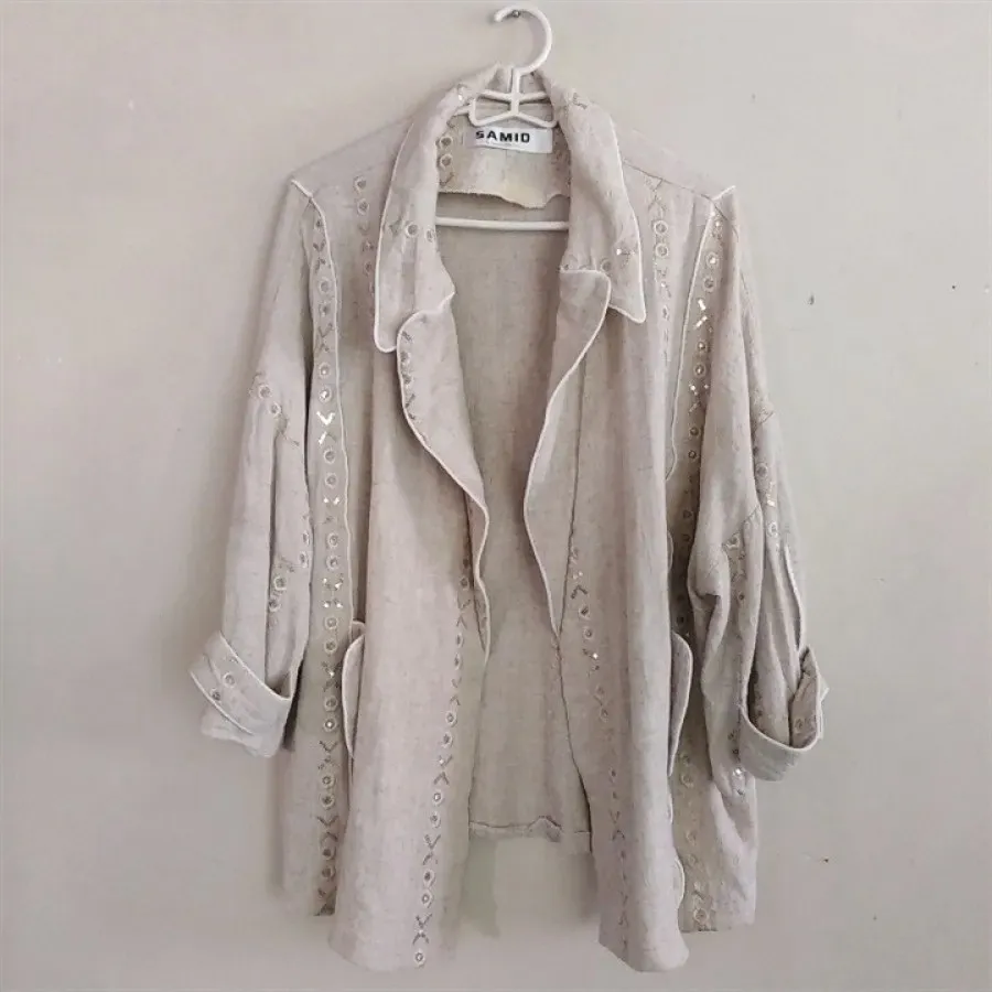 مانتو لینن کرم