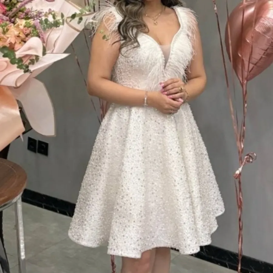 پیراهن عروسکی سفید