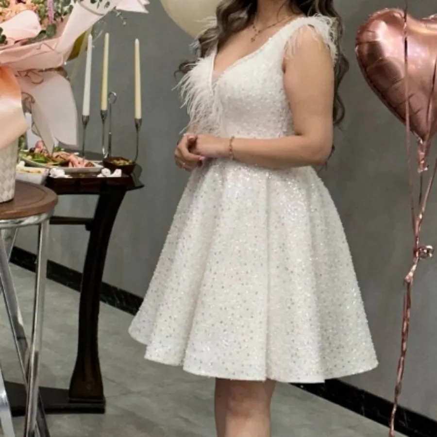 پیراهن عروسکی سفید