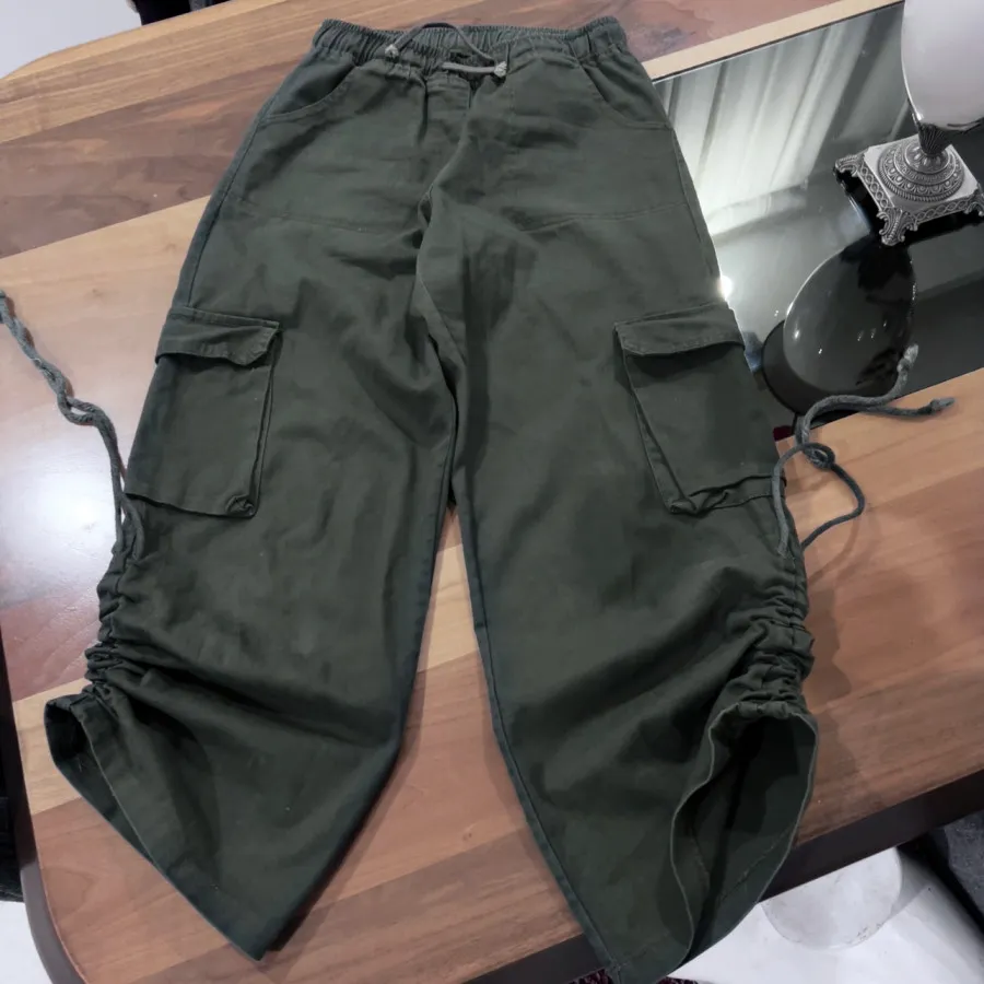 شلوار کتان بگ