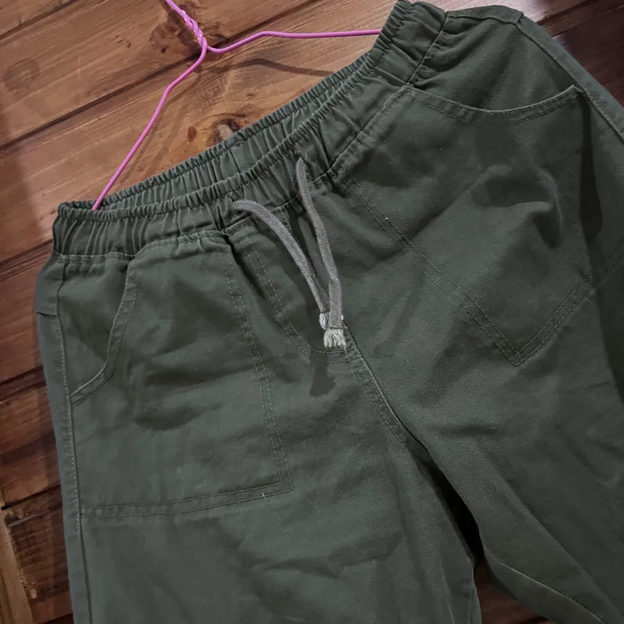 شلوار کتان بگ