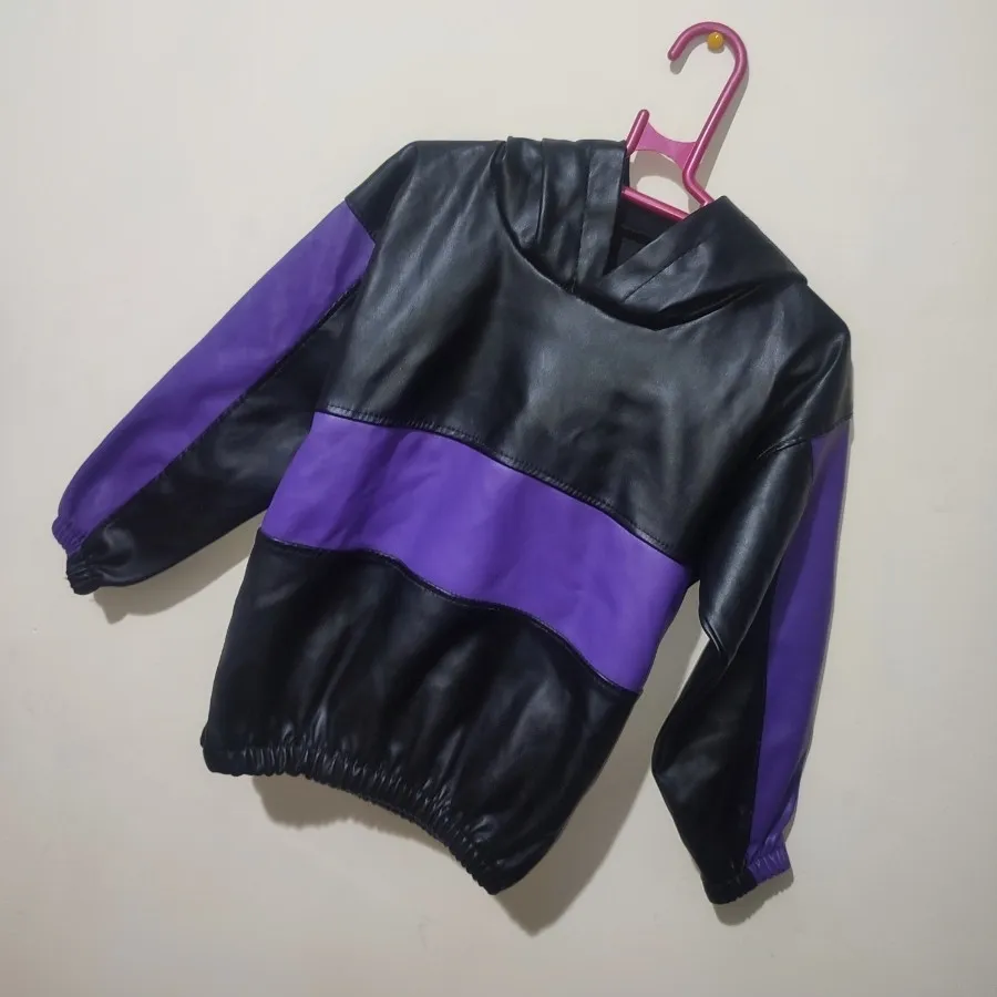 هودی شلوار چرم