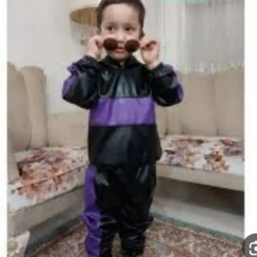 هودی شلوار چرم