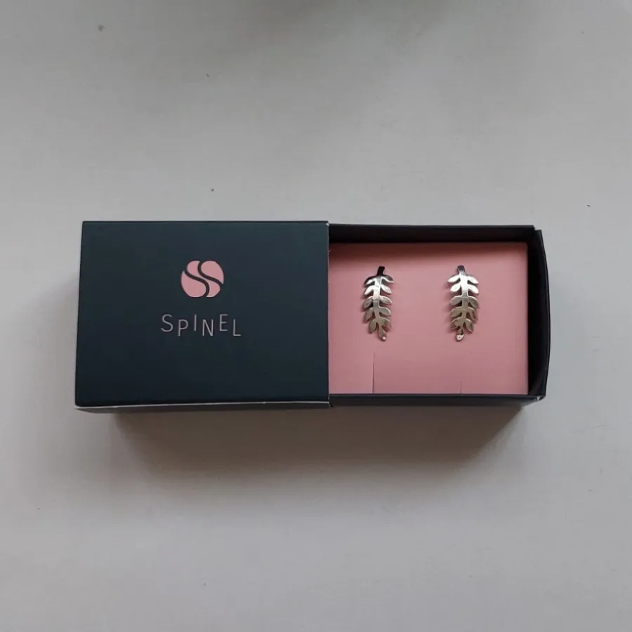 گوشواره نقره گندم