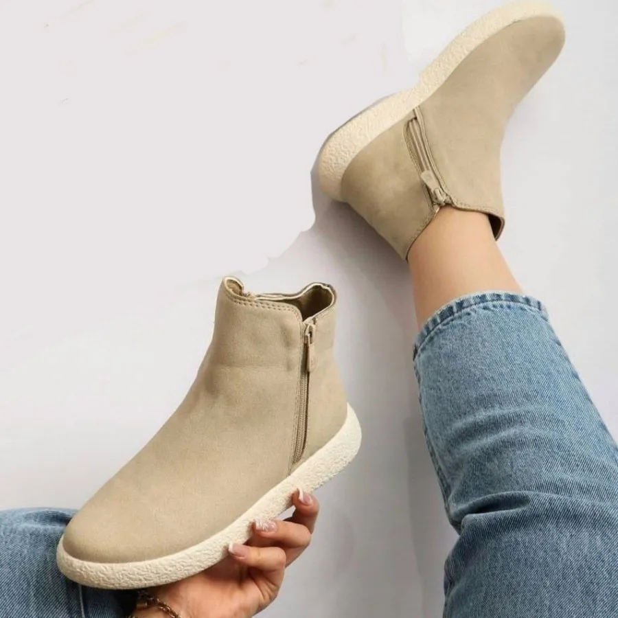 نیم بوت دو زیپ