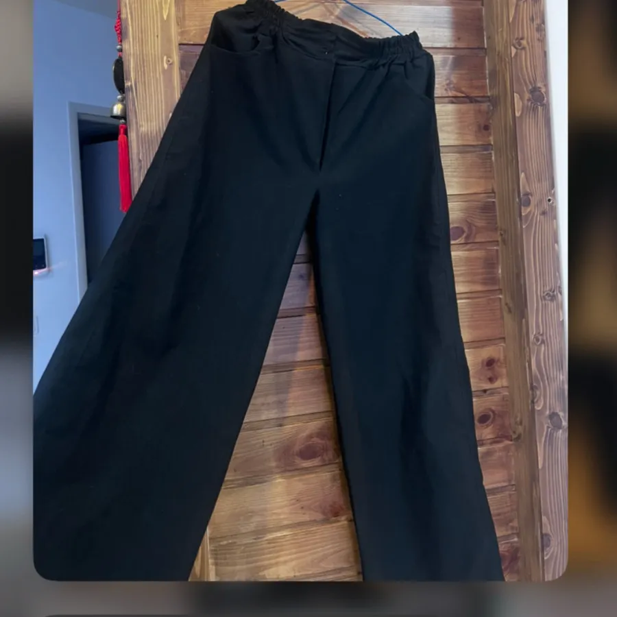 شلوار بگ کتان