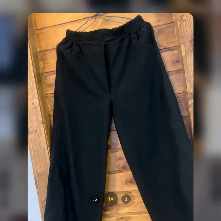 شلوار بگ کتان