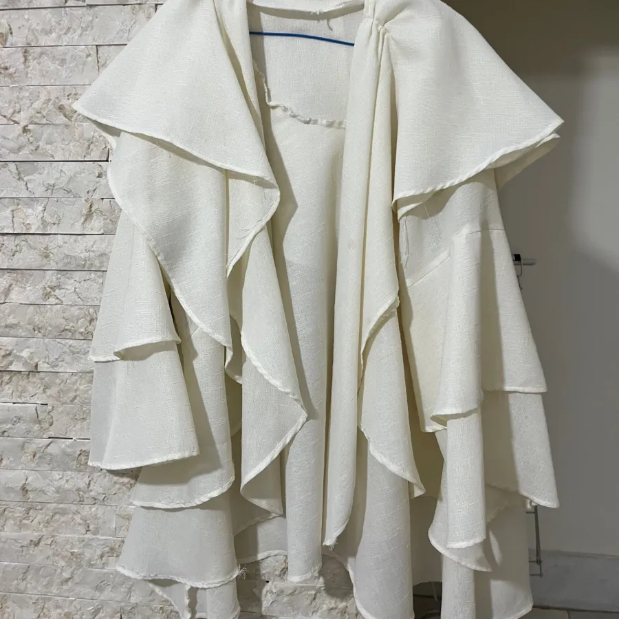 مانتو سفید مجلسی