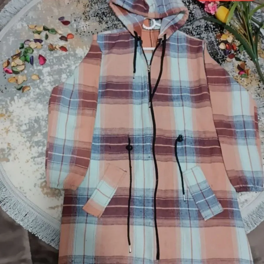 مانتو حراجی پشمی زمستانه