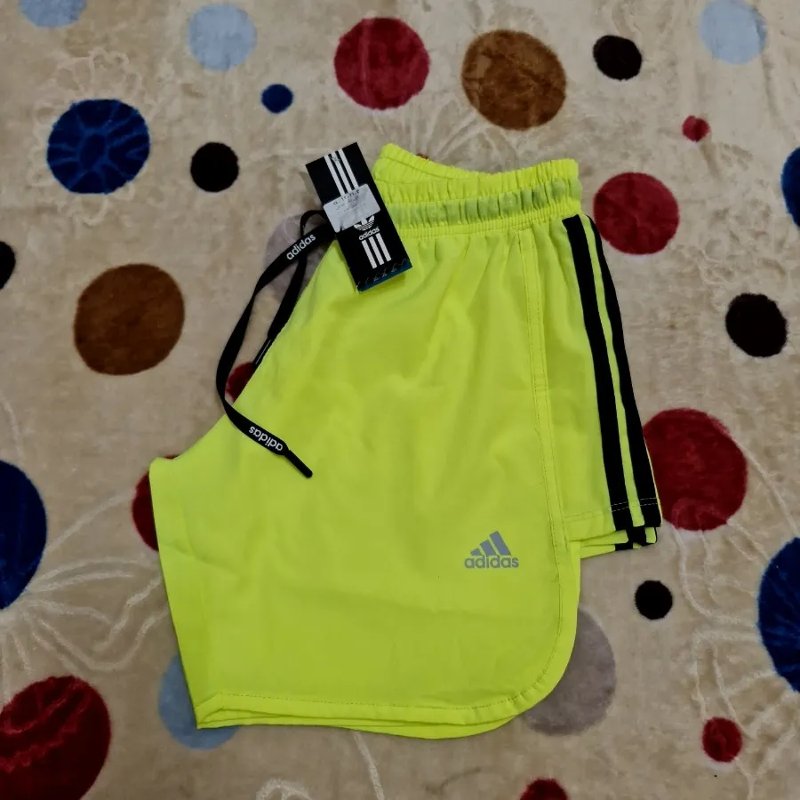 شورتک آدیداس سبز زرد
