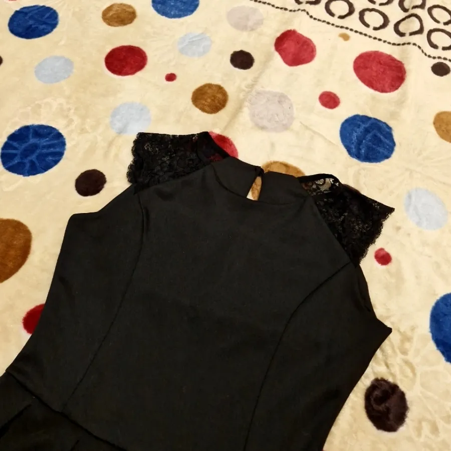 لباس مجلسی عروسکی مشکی