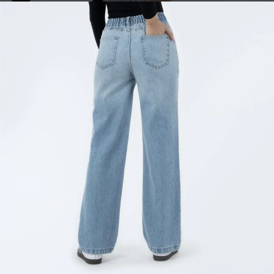 شلوار جین نیم بگ