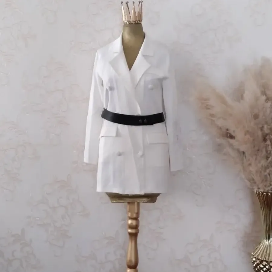 مانتو کتی سفید