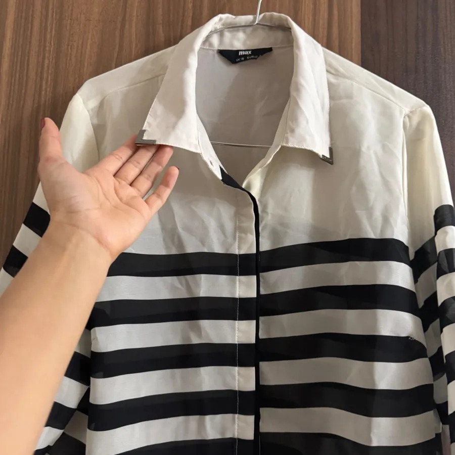 شومیز راه راه فری سایز