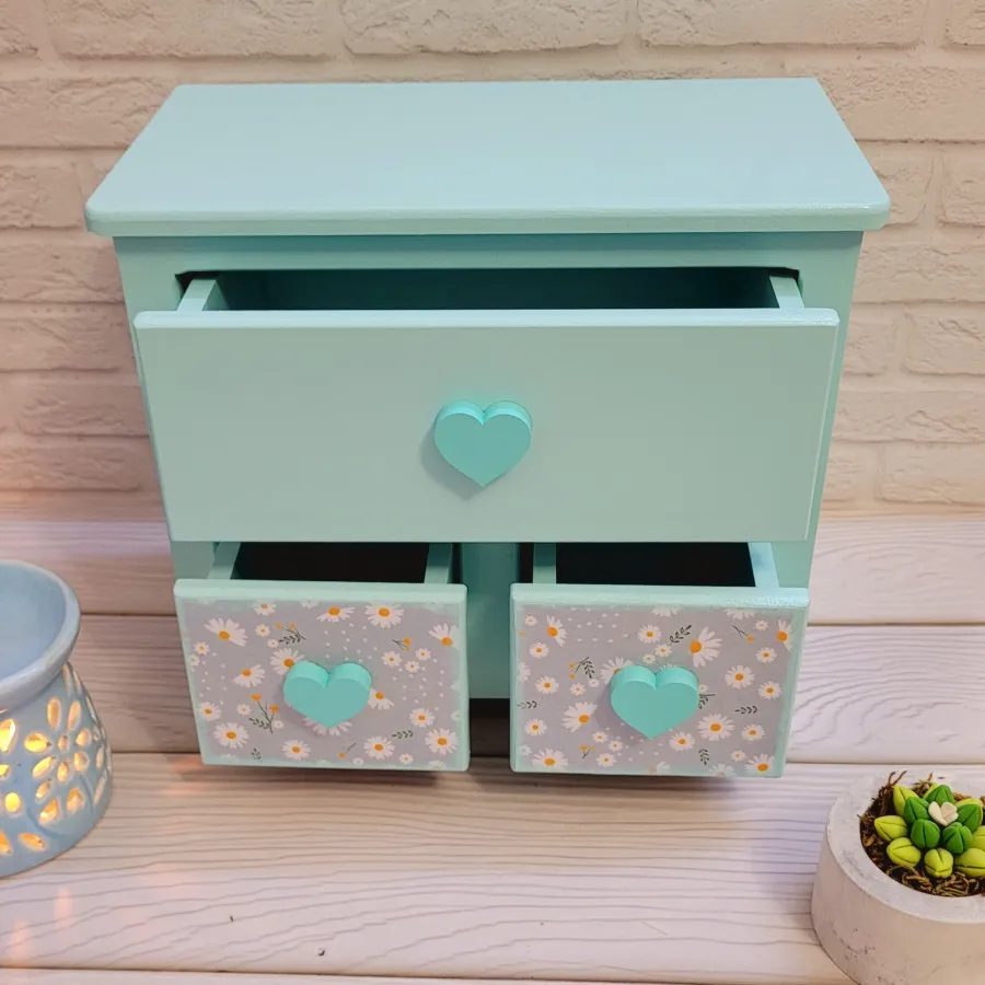 جعبه چوبی کشودار