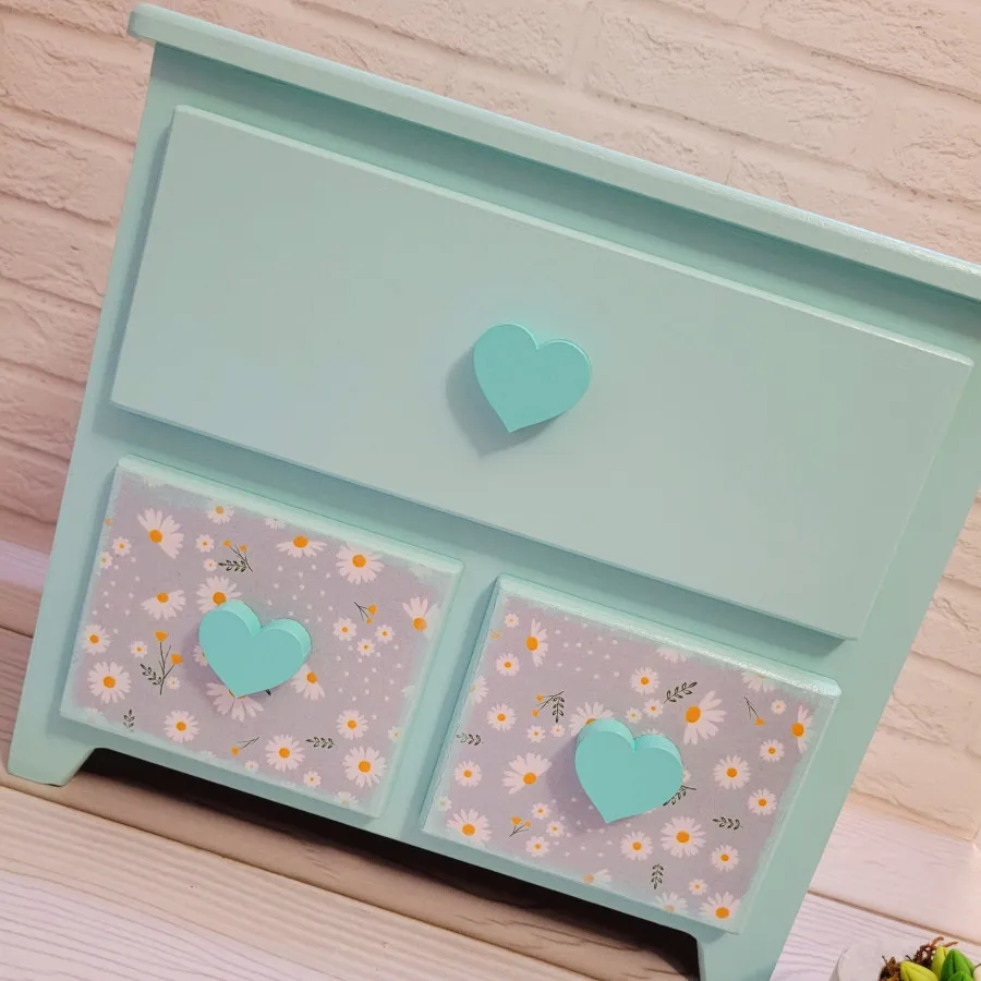 جعبه چوبی کشودار