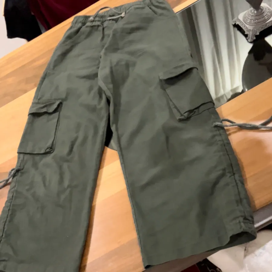 شلوار کتان کارگو