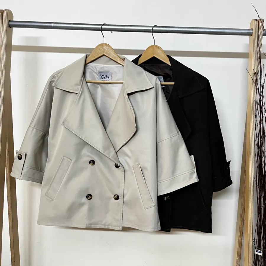 ترنچ کت کوتاه