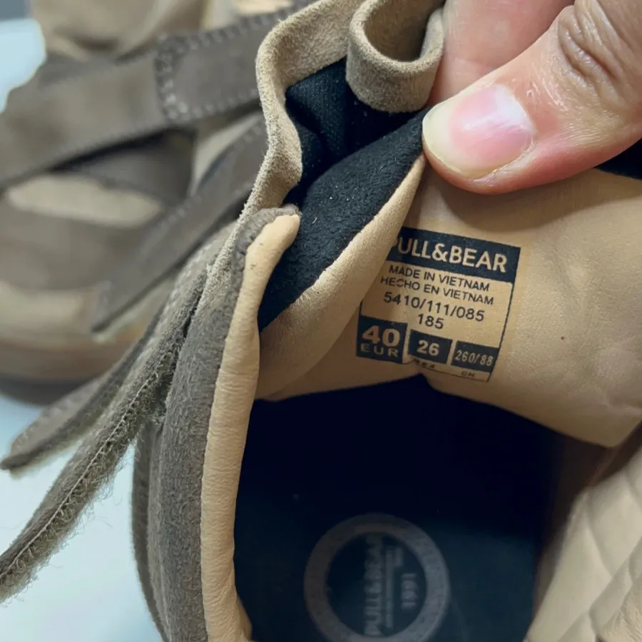 نیم بوت Pull&bearسایز 40