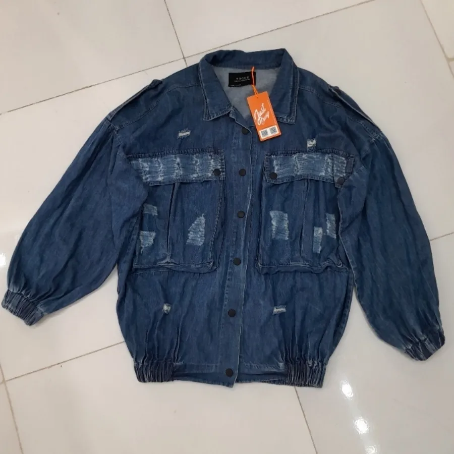 مانتو جین کاغذی