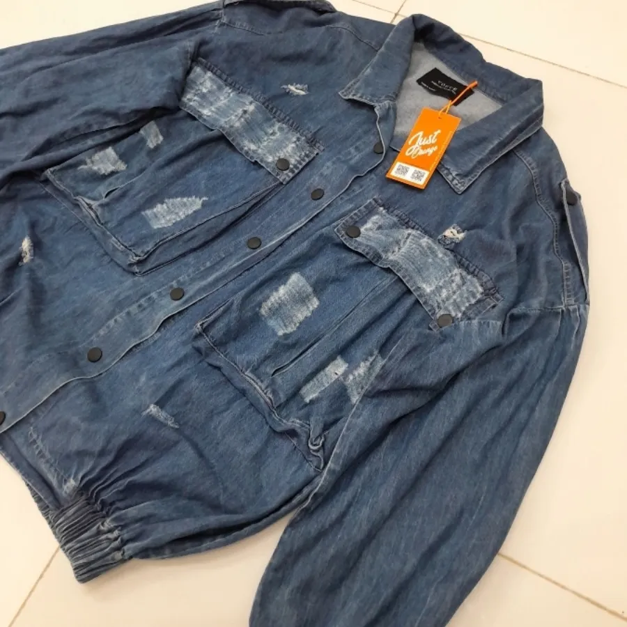 مانتو جین کاغذی