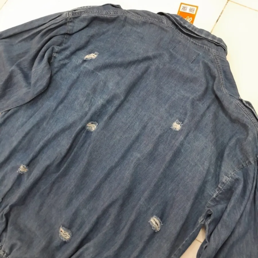 مانتو جین کاغذی