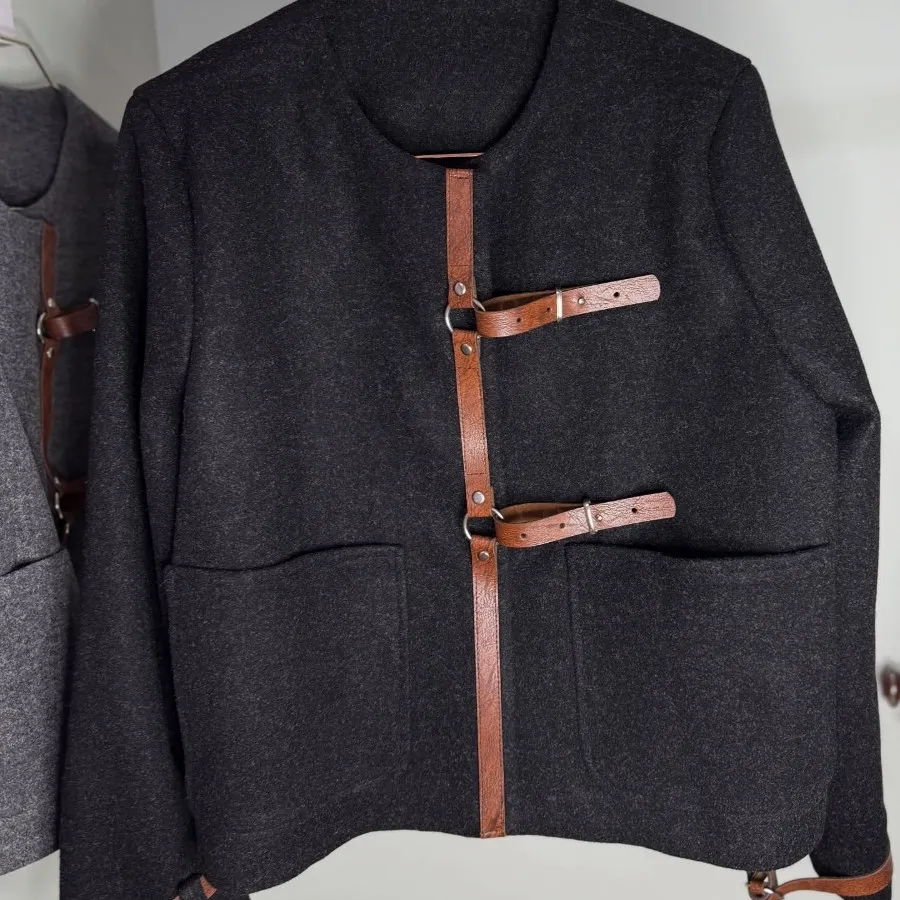 کت فوتر سگک چرم