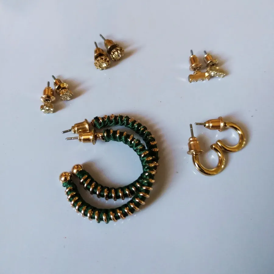 5 جفت گوشواره طلایی