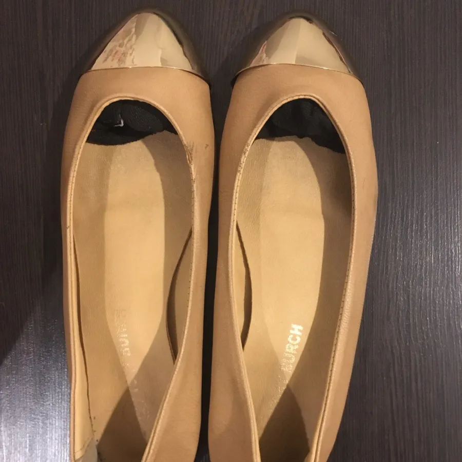 کفش مجلسی کرم فلت