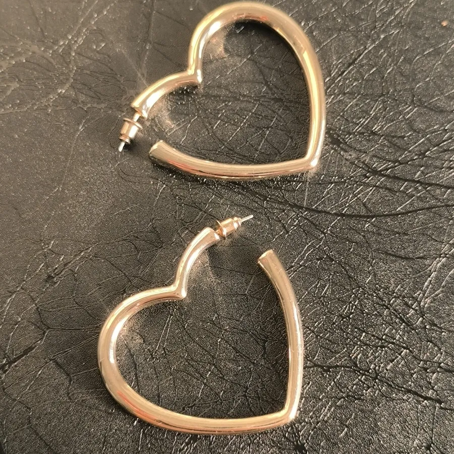 گوشواره قلبی سایز بزرگ