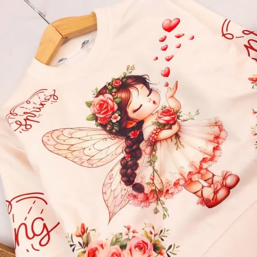 بلوز شلوار  طرح دخترانه