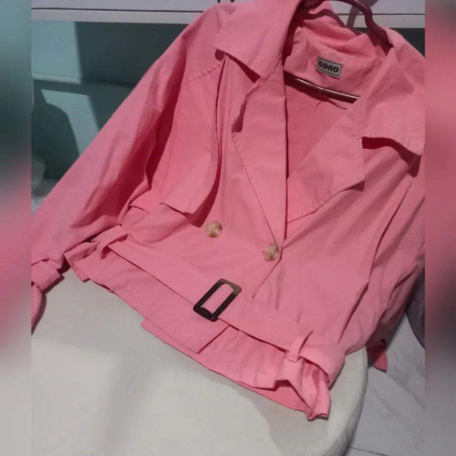 ترنچ کت کتان ترند