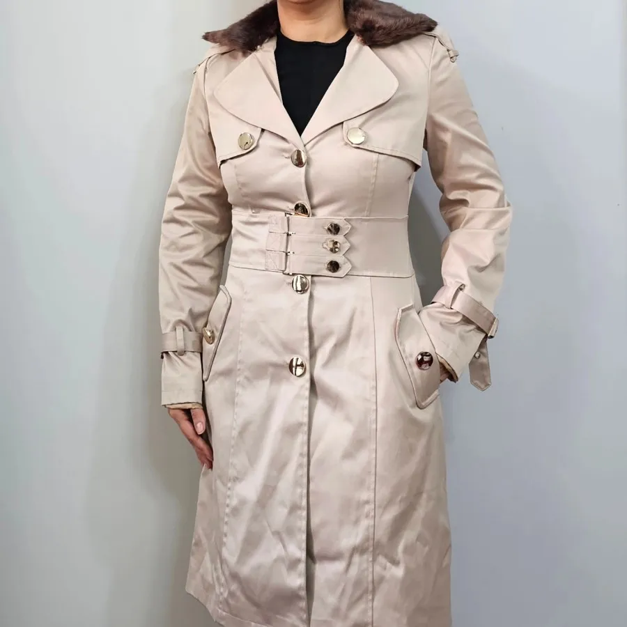 ترنج کت بلند آستر دار