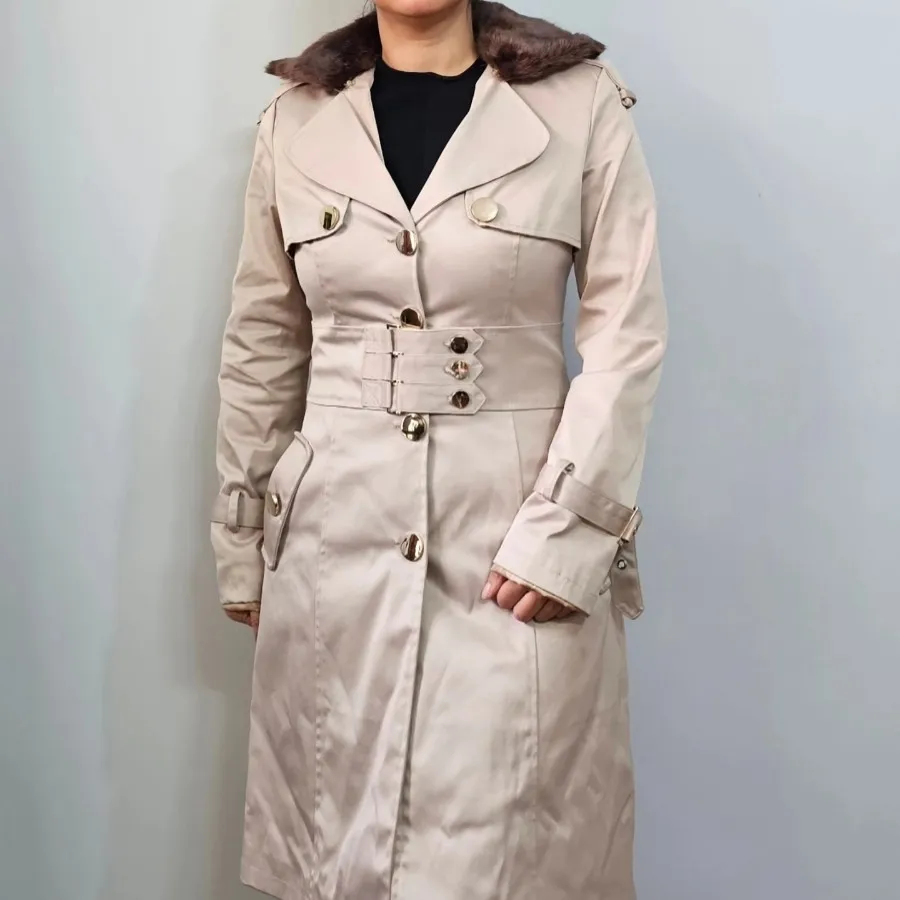 ترنج کت بلند آستر دار