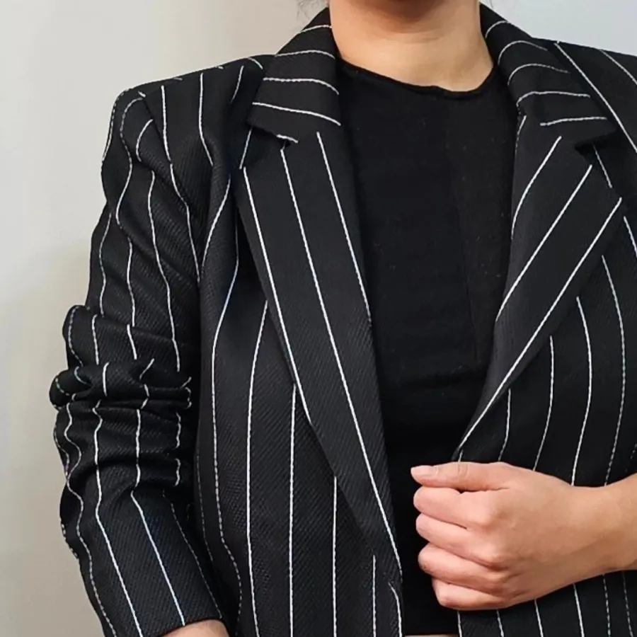 کت کتان آستر دار