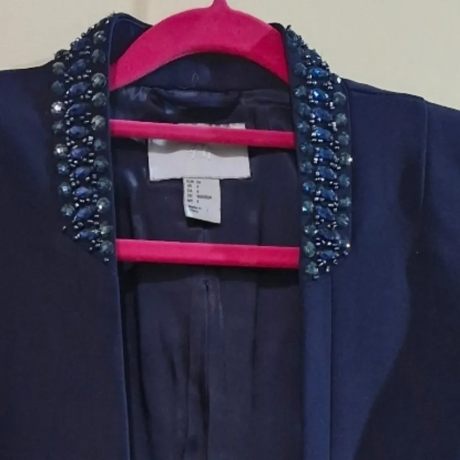 کت کرپ سورمه ای