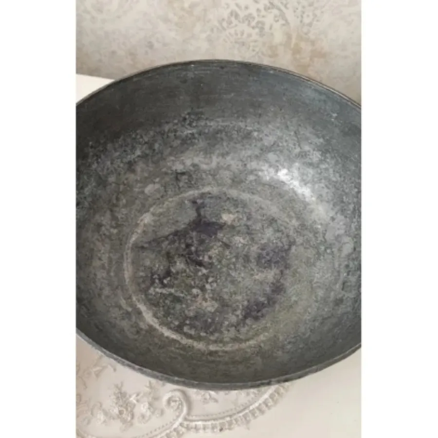 قدح بزرگ قدیمی مسی