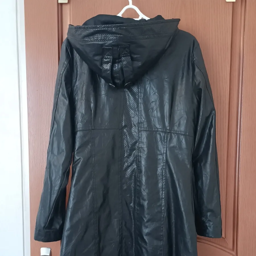 کاپشن  زنانه چرم اصل ترک