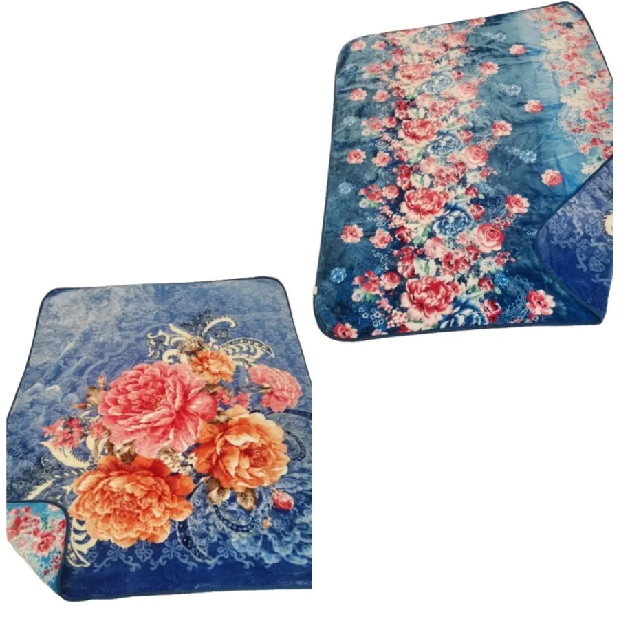 پتو دو نفره ریلکس دو رو