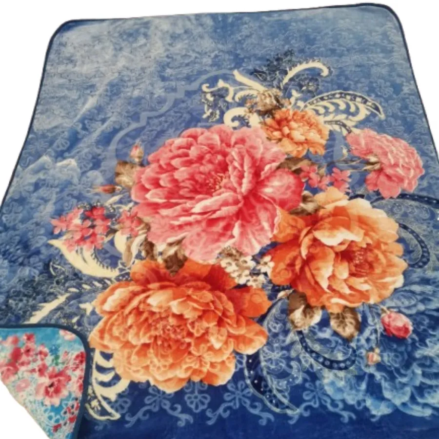 پتو دو نفره ریلکس دو رو