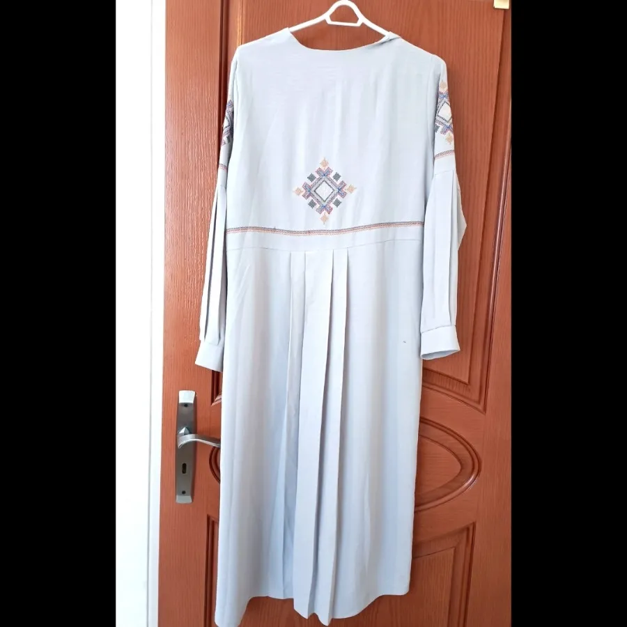 مانتو بلند شماره دوزی