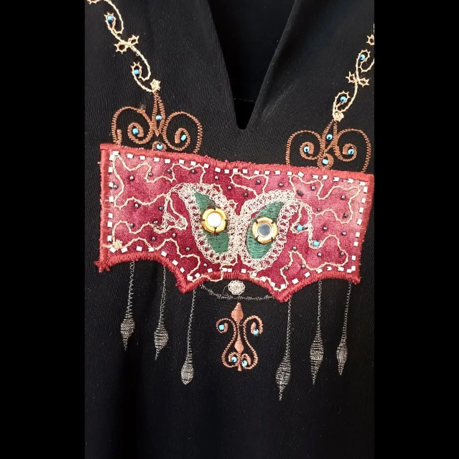 مانتو کرپ خیلی مشکی