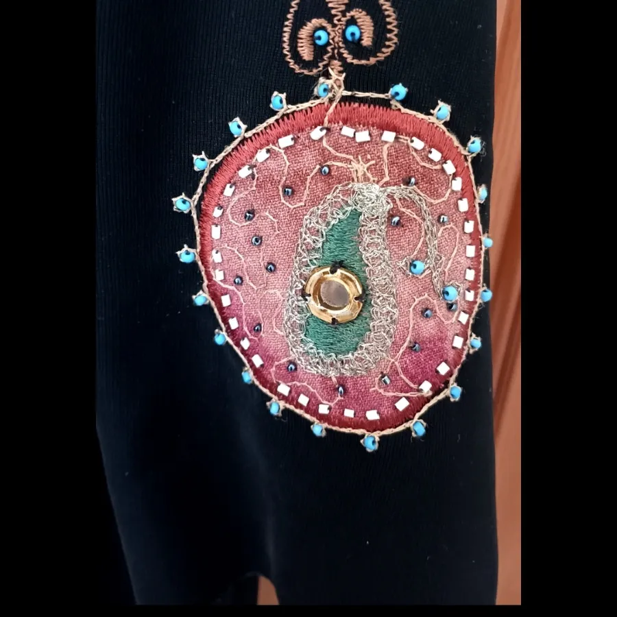 مانتو کرپ خیلی مشکی