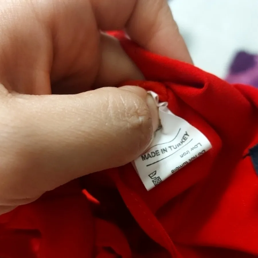 لباس مجلسی ترک قرمز رنگ