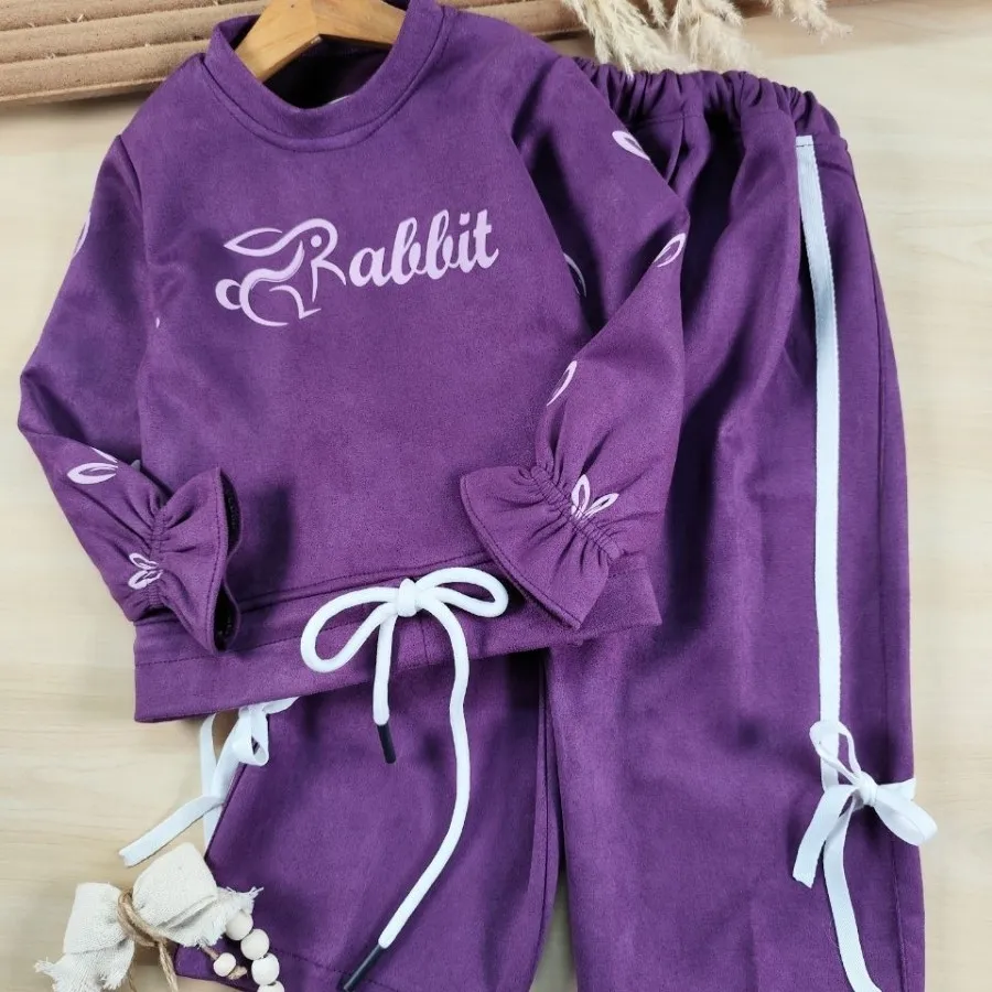 کراپ و شلوار خرگوش بندی